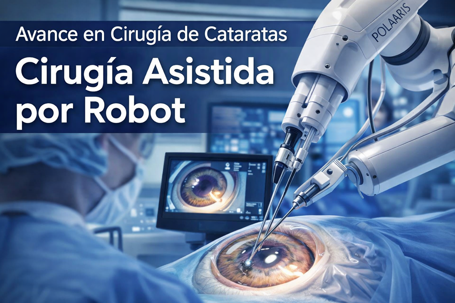 SABÍAS QUE … Un robot realizó la primera cirugía de cataratas en humanos